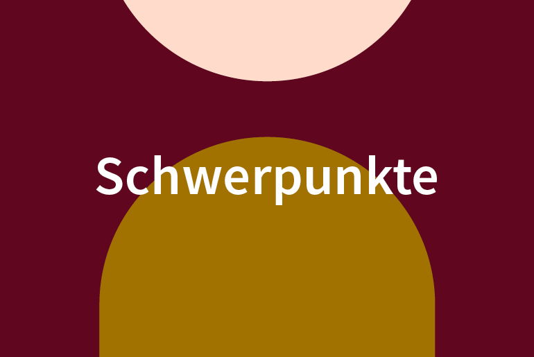 Forschungsschwerpunkte